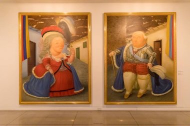 Medellin Ocak 2018 adlı bu resmi ziyaret Louis XVI ve Marie Antoniette Medellin için sanatçı Fernando Botero tarafından oluşturulan ve kendisi tarafından nerede şimdi sergilenmektedir Medellin içinde Antioquia müzeye bağışladı.