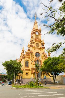 Medellin Kolombiya bölgesinde İsa De Nazarene kilise Prado