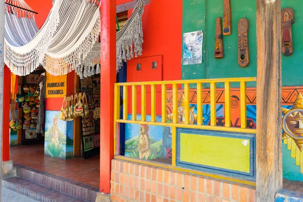 Rachira Kolombiya Elişi Dükkanı — Stok fotoğraf