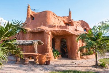 gün batımı Villa de Leyva Kolombiya evde pişmiş toprak