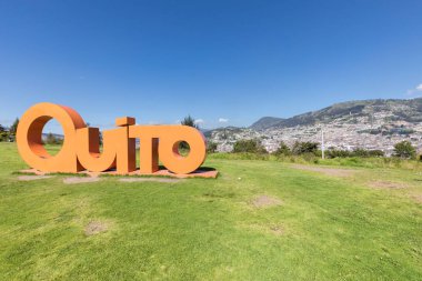 Itchimbia panoramik manzaralı bir Quito