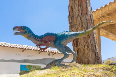 Sucre Bolivya cretaceous park üretimi allosaurus dinosau