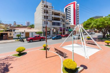 Sucre Bolivya Modern mimari Las Amerika Bulvarı