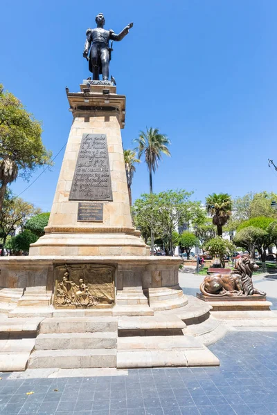 Sucre Monumento a Antonio José en Bolivia — Foto de Stock