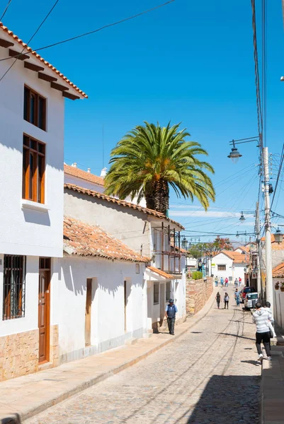 Sucre Bolivia Candelaria por la mañana — Foto de Stock