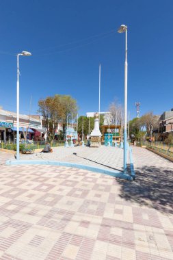 Bolivya Uyuni Aniceto Arce Meydanı