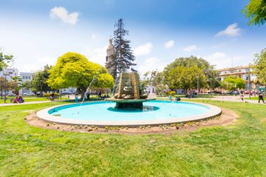 Vatandaşlık parkında Şili La Serena Çeşmesi