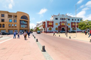 Şili La Serena Arturo Spratt Bulvarı Sabah