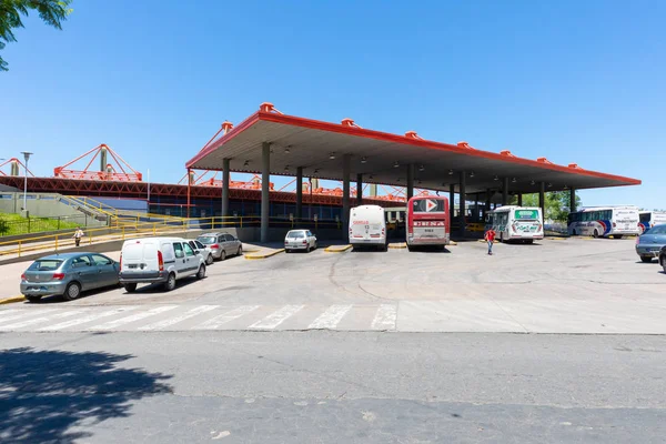 Междугородный автовокзал Аргентины — стоковое фото