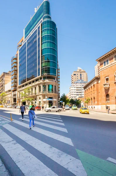 Argentina Edificio plano de Córdoba en avenida Yrigoyen —  Fotos de Stock
