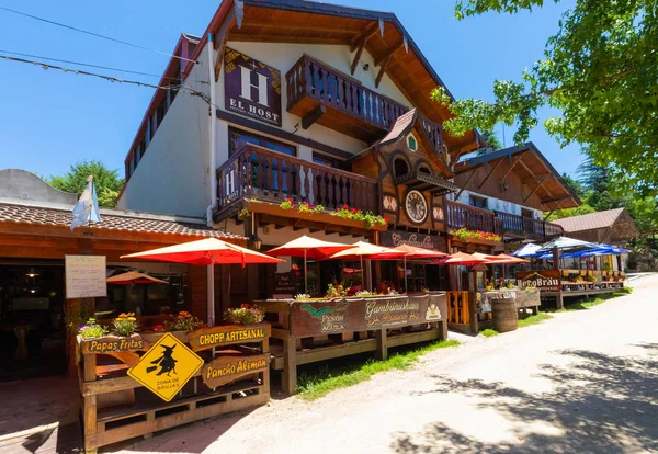 Argentina Córdoba La Cumbrecita hotel y restaurante en Alemania s —  Fotos de Stock