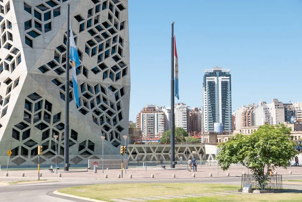 Argentina Córdoba arquitecturas modernas en el distrito Bicentenario —  Fotos de Stock