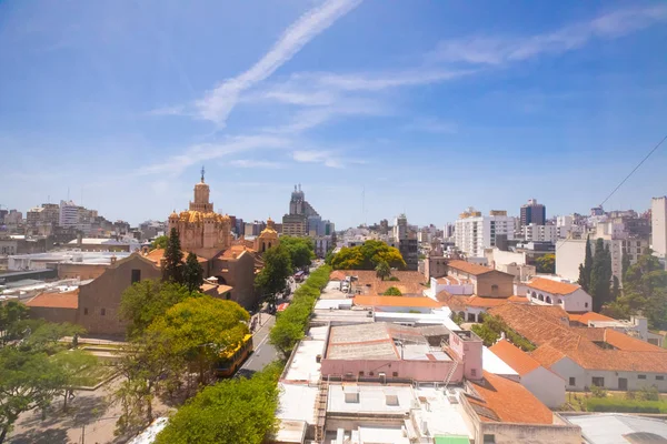 Argentina Córdoba centro histórico vista aérea — Foto de Stock