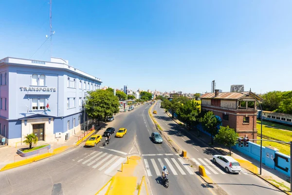 Argentina Córdoba Domingo Perón avenida vista aérea — Fotografia de Stock