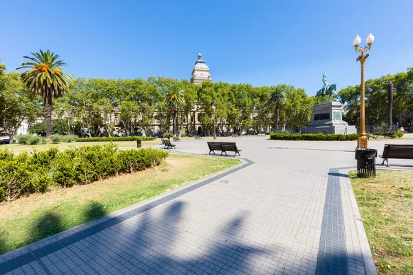 Argentinië Rosario San Martin plein — Stockfoto