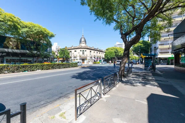 Rosario Argentina Febrero Avenida Pellegrini Sus Edificios Europeos Son Apreciados —  Fotos de Stock