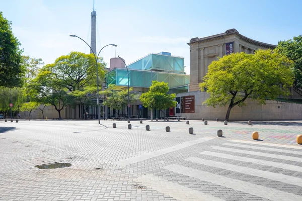 Córdoba Argentina Diciembre Plaza España Museo Bellas Artes Situado Barrio —  Fotos de Stock