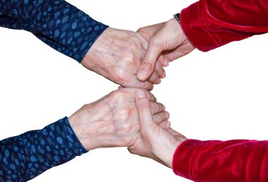 Holding Hand, Helping, Giving Support clipart