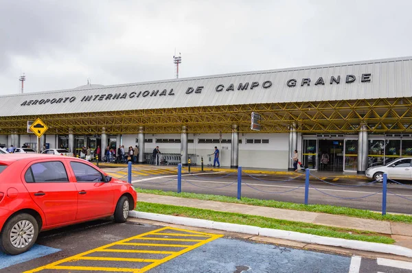 Aeroporto Internacional de Campo Grande 의 전경 — 스톡 사진