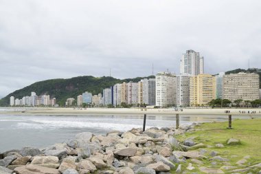 Santos Plajı Brezilya