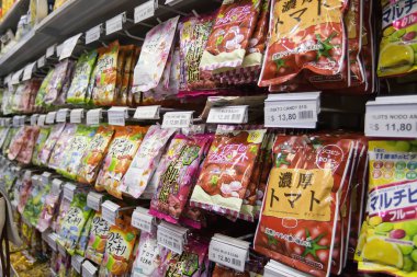 Japon ürünleri Liberdade, Sao Paulo