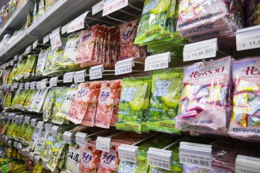 Japon ürünleri Liberdade, Sao Paulo