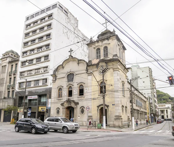 INSR church, Our Lady of Rosary, Santos SP — Stock Photo, Image