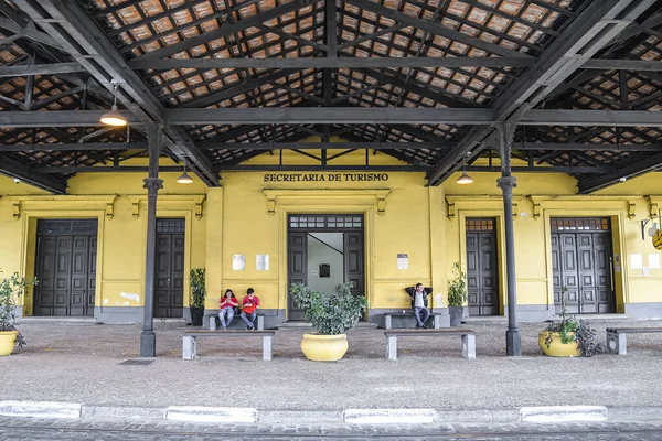 Excursão de bonde a Santos SP Brasil — Fotografia de Stock