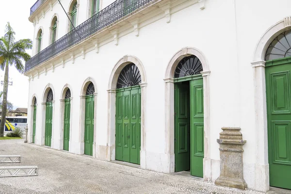 Edificio del Museo de la Pelé, Santos SP Brasil —  Fotos de Stock