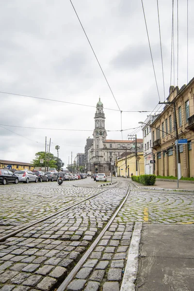 Santos Sp历史城区 — 图库照片