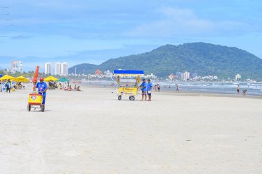 Praia da Enseada, Guaruja Sp Brezilya