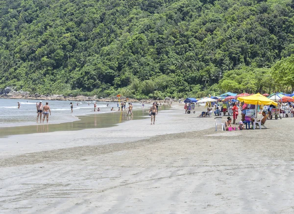 Praia do Guaiuba, Guaruja Sp Βραζιλία — Φωτογραφία Αρχείου