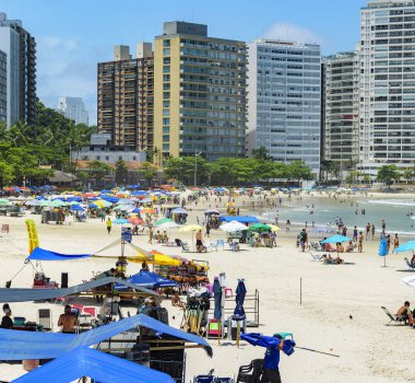 Praia das Pitangueiras plajı, Guaruja