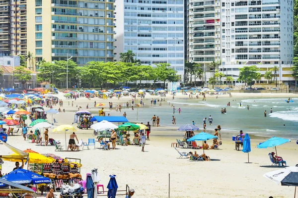 Playa de Praia das Pitangueiras, Guaruja — Foto de Stock