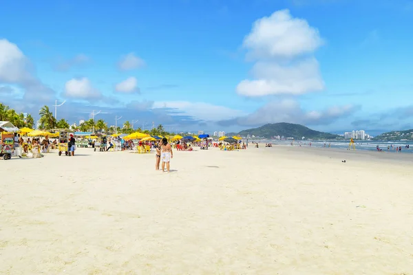 Playa de Praia da Enseada, Guaruja SP Brasil — Foto de Stock