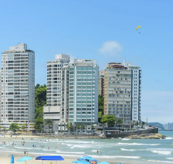 Praia das Pitangueiras, Guaruja Sp Brezilya — Stok fotoğraf