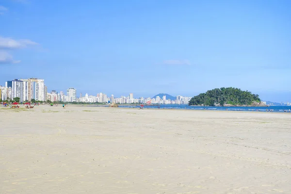 Strandok Paulista tengerpart, Brazília — Stock Fotó