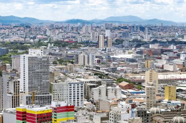 Şehir merkezi ve sutyen bölgesi, Sao Paulo Sp Brazil