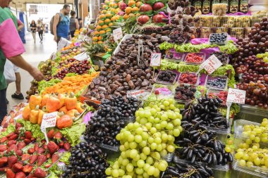 Mercadao de Sao Paulo 'da taze meyve.