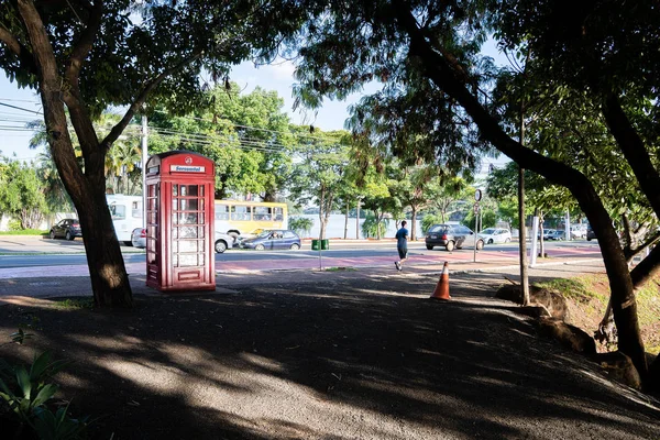 Cabina telefónica de Londrina — Foto de Stock