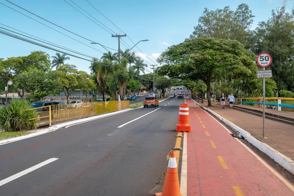 Avenida Higienopolis, Londrina PR Brasil — Foto de Stock