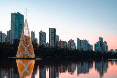 Igapo Gölü manzarası, Londrina Pr Brezilya