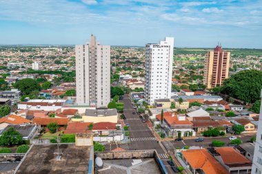 Campo Grande - Bayan, Brezilya - 22 Şubat 2020: Amazonas Bulvarı, Amazon Bulvarı, İngilizce.