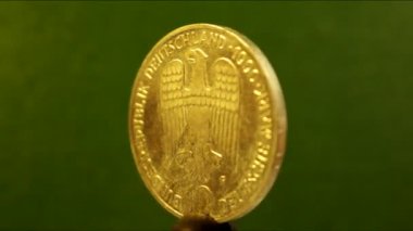 Almanya Federal Cumhuriyeti madeni parası İmparator I. Frederick Barbarossa 1122 - 1190