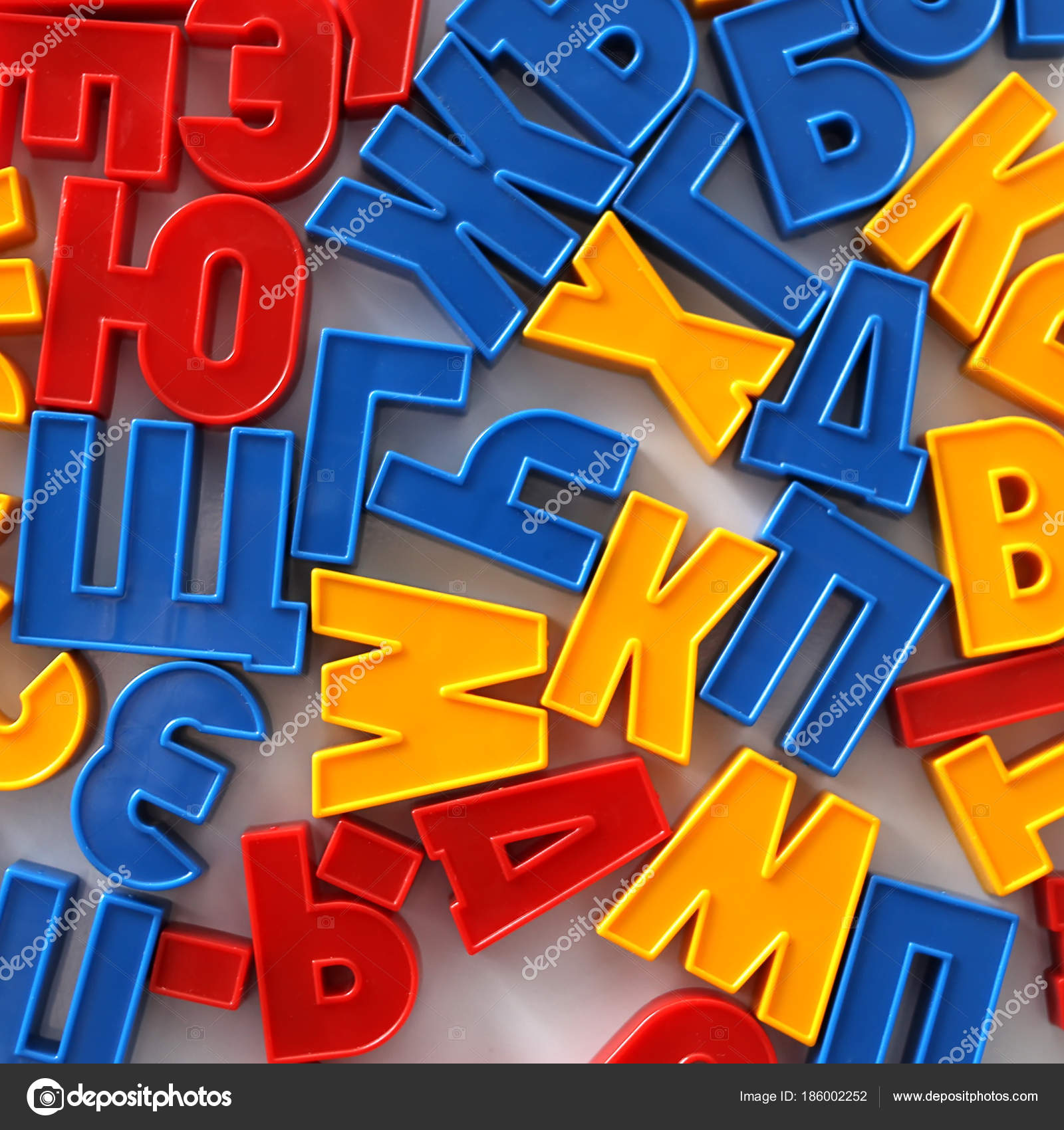 Russian cheap alphabet magnets