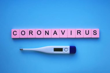 Coronavirus, Covid-19 salgını. Sağlık ve Tıp Konsepti. 