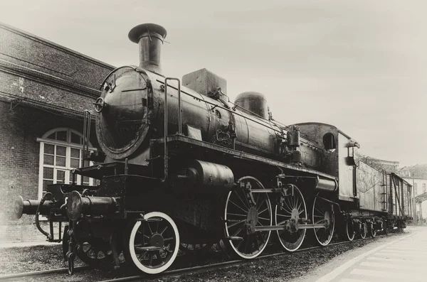 Fs Clase 640, locomotora de vapor italiana — Foto de Stock