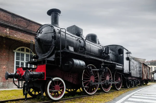 Fs Clase 640, locomotora de vapor italiana — Foto de Stock