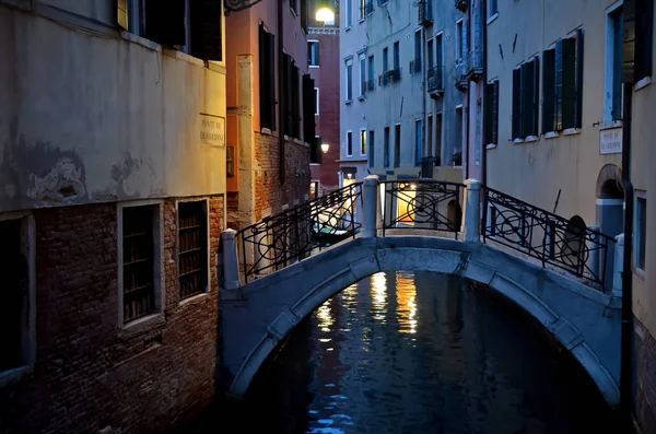 Ночь в Венеции — стоковое фото