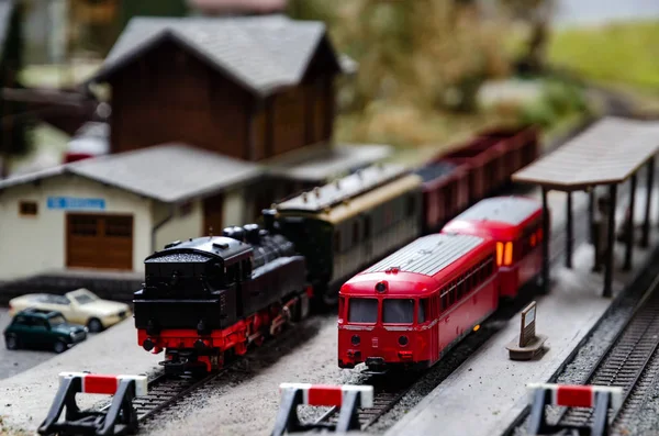 Tren modeli diorama